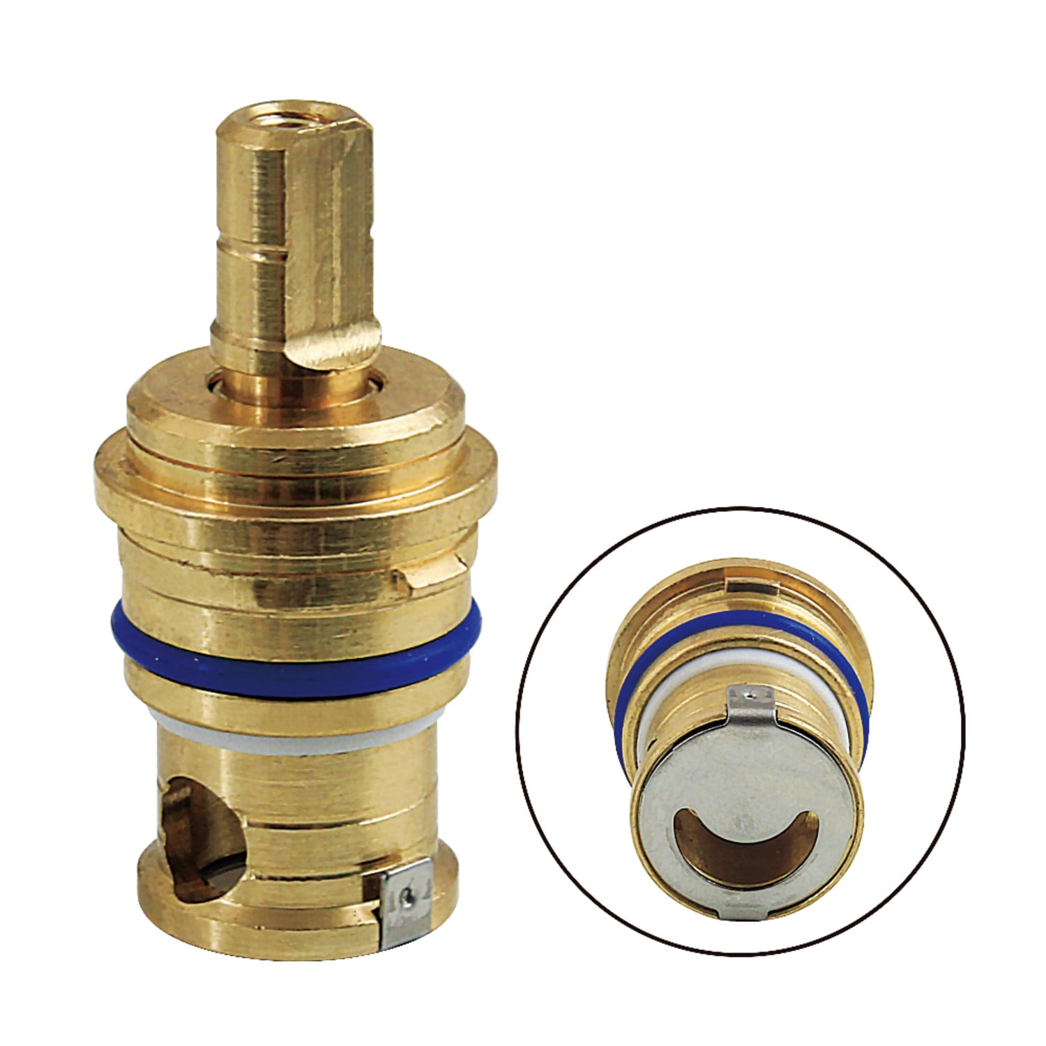 Kingston Brass KB162 4 in. Center Set Deck Mount Bathroom Faucet, Polished Brass