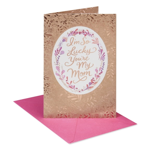American Greetings Birthday Card for Mom (Lucky and Loved)