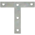 thumbnail image 1 of Placa en T de zinc HHI N113-753 de NATIONAL/SPECTRUM BRANDS, 4 x 4 pulgadas, paquete de 2, 1 of 2
