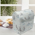 thumbnail image 3 of Mermaid Stand Mixer Cover, Sea Horse Sleigh in the Fantasy Sky Clouds and Moon, Kitchen Appliance Organizer Bag Cover with Pockets, 5 Quarts, Blue Pale Pink, by Ambesonne, 3 of 4