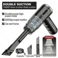 thumbnail image 1 of 29000pa Powerful Car Vacuum Cleaner Wet/Dry Cordless Strong Suction Handheld N3 29000PA-Black, 1 of 3