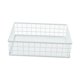 thumbnail image 5 of Cesta de Almacenamiento de Escritorio, Bandeja de Almacenamiento de Rejilla de Hierro, Organizador Portátil, Caja de Almacenaje de Malla, Contenedores blanco Soledad Cesta de almacenamiento de escritorio, 5 of 10