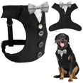 thumbnail image 1 of Esmoquin de perro para uso diario, disfraz de boda con pajarita para perros, 1 of 6