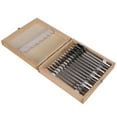 thumbnail image 3 of 26Pcs Flat Spade Drill Bits Set Metal Bit Kit Hex Shank Woodworking Tool Accessories, 3 of 9