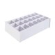 thumbnail image 3 of Estante de almacenamiento de acuarela para pigmentos, ahorra espacio, caja de acuarela para manualidades, soporte para pinceles y tubos de pintura 21 ranuras, 3 of 9