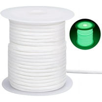 34 Yards/31m 4mm Paracord Glow in The Dark para Cord 550 Parachute Spool Cords White Luminous Survival Climbing Paracords Lanyard Rope for Outdoor Hiking Beading Bracelets DIY Crafts Project diy