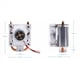 thumbnail image 4 of 3X para 4 Estuche con Enfriador de Torre de Hielo Ventilador de CPU, con Ventilador Disipador de Ventilador Deslumbramiento Ventilador RGB Torre de TuberíA, 4 of 5