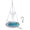A2, variant on Chanana Outdoor Hanging Birdbath, Large Hanging Bird Bath, Colorful Decorative with USB Pump Glass Bowl, Attracts Hummingbirds Garden Birds for Backyard Patio Decor