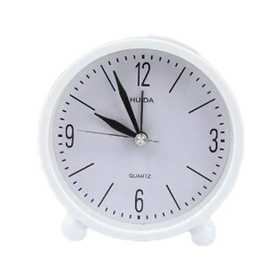 CCOCC Alarm Clock,Minimalist Desk Clock,Quiet Alarm Clocks for Bedrooms,Simple Alarm Clock with Eye-Friendly Light