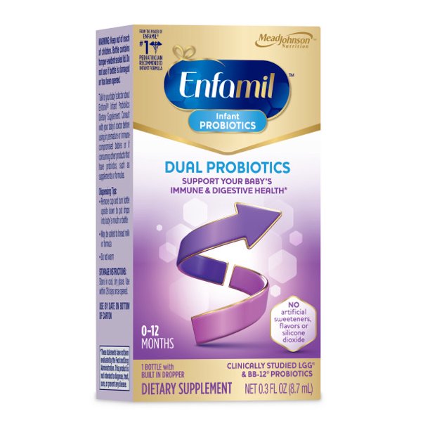 Enfamil Infant Probiotics Dual Probiotics, 8.7mL