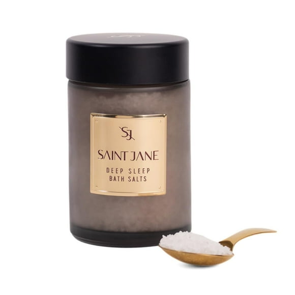 SAINT JANE - Sales de baño para dormir profundo con magnesio + péptidos | Cuidado de la piel limpio con infusión floral de lujo (12 oz | 355 ml)
