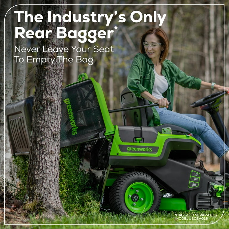 Greenworks mower bag attachment sale