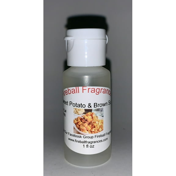 Sweet Potato & Brown Sugar Scented Oil by Fireball Fragrances 1 Oz Bottle