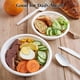 thumbnail image 3 of Nvzi 50 Pack 12 oz Paper Bowls, Disposable Compostable Bowls Heavy-Duty, Biodegradable Soup Bowls Made of Natural Bagasse, Eco-Friendly Sugarcane Bowls for Salad, Dessert, Milk, Cereals, 3 of 4