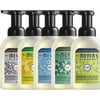 Foaming Hand Soap,1 Pack Lavender, 1 Pack Honeysuckle, 1 Pack Rain Water, 1 Pack Basil, 1 Pack Lemon Verbena, 10 Fluid Ounce