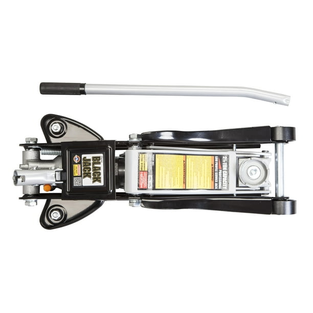 Black Jack T825010W Low Profile Floor Jack Black/Silver with