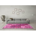 thumbnail image 3 of Ahgly Company Indoor Rectangle Persian Pink Traditional Area Rugs, 2' x 5', 3 of 4