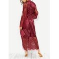 thumbnail image 5 of Women‘s Satin Silk Sleepwear Robe Babydoll Lingerie Nightwear Pyjamas Plus Size, 5 of 5