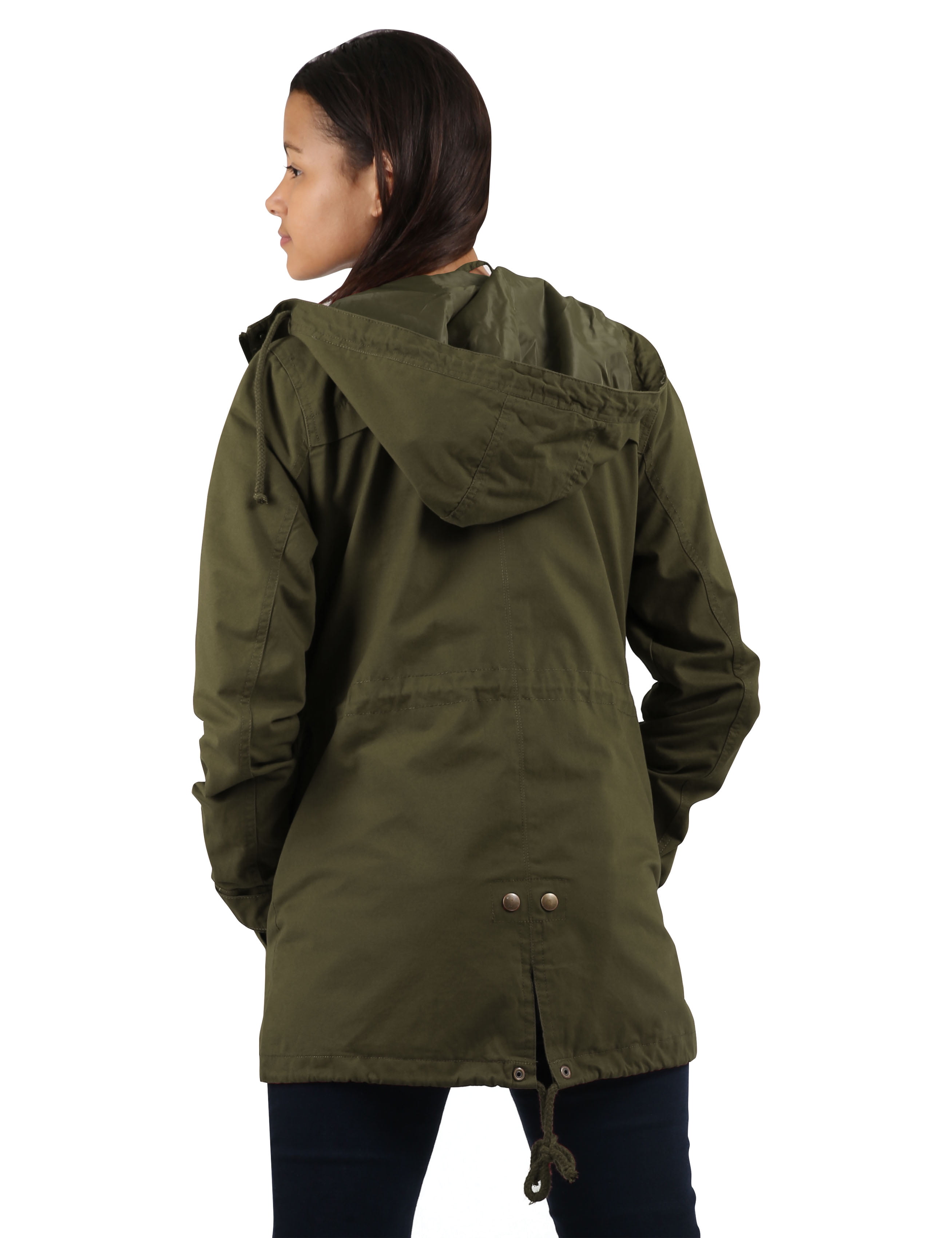 plus size women's anorak jackets