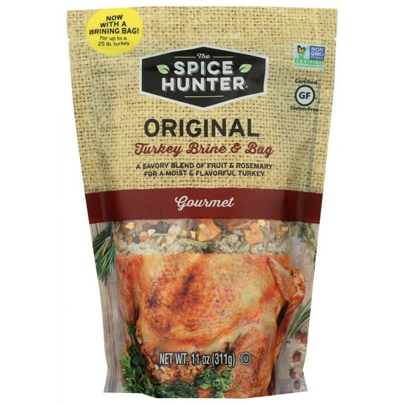 The Spice Hunter Original Turkey Brine Pouch, 11 Oz