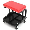 thumbnail image 6 of ECCPP Adjustable Rolling Stool Chair for Garage with Tool Tray with 300lbs Capacity Black, 6 of 7