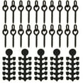 thumbnail image 2 of 50 Pcs Crochets Stops Perles Carpe Bouillottes 20 Pcs Vis pour CHOD Ronnie Rig C, 2 of 9