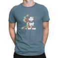 thumbnail image 3 of Cool Vintage Multicolor Mouse T-shirt Color Men's -SmartPrintsInk Designs, 3 of 4