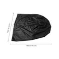 thumbnail image 2 of GOOHOCHY Easy to Install Egg Chair Cover with Zipper Tear-Resistant Full Coverage Cover for Patio Hanging Chair Cover for Garden Porch Lawn, 2 of 8
