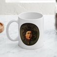 thumbnail image 3 of CafePress - Caravaggio's Medusa Mug - 11 oz Ceramic Mug - Novelty Coffee Tea Cup, 3 of 3