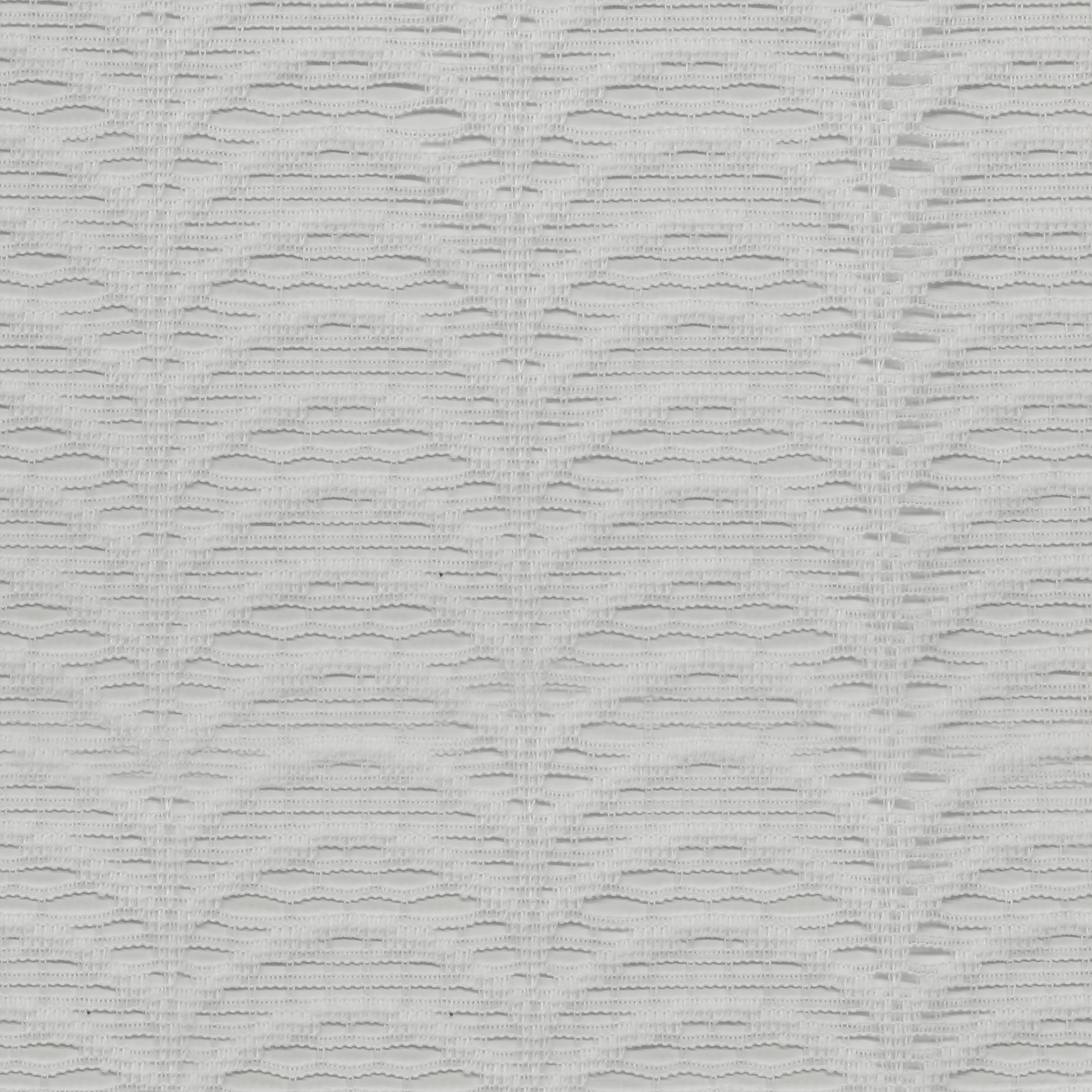 Elsa Modern Lace Grommet Curtain Panel 52" x 95" in White