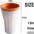thumbnail image 2 of Ice Cup Maker, Cooling Cup for Drinks, Portable Freeze Mug, Quick Frozen Smoothies Cup (orange), 2 of 5