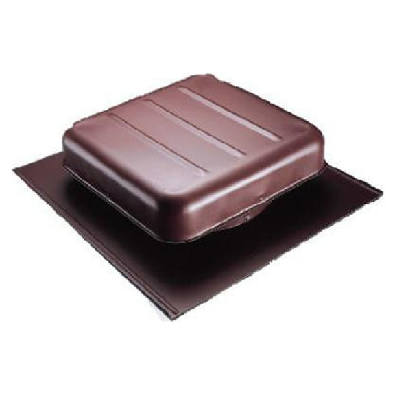 Air Vent 85154 Roof-Mount Vent, Aluminum, Black, Square, 9-In. Opening - Quantity 6