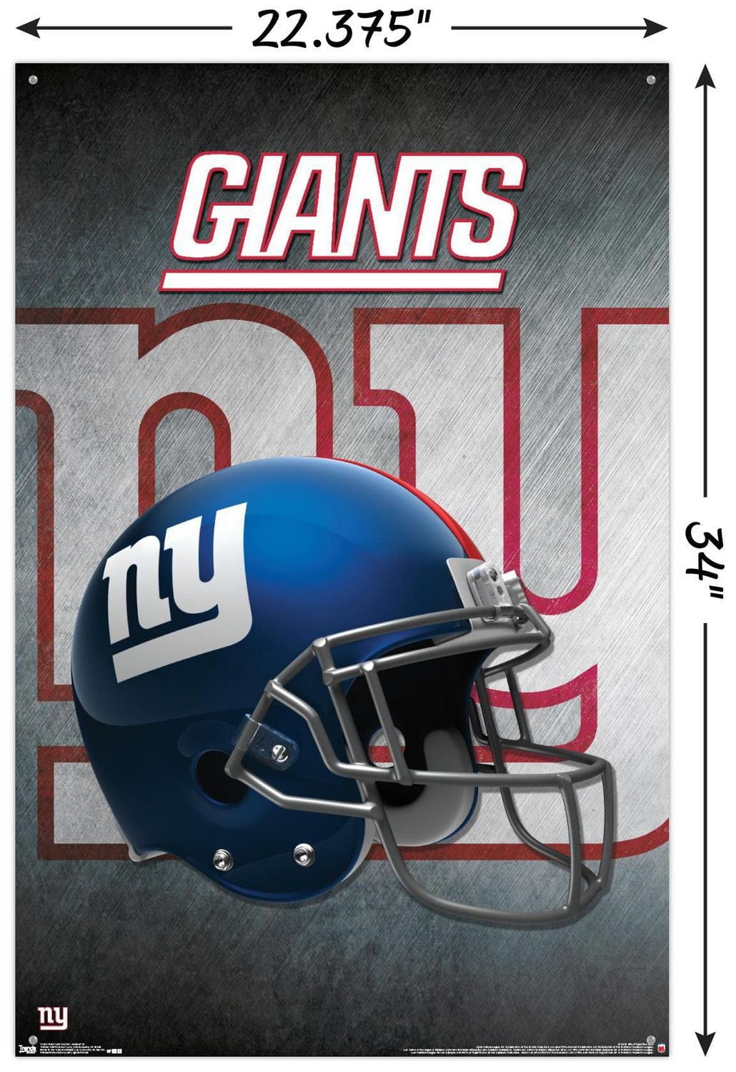 NFL New York Giants - Helmet 16 Wall Poster