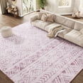 thumbnail image 1 of Boho Area Rug x Carpet Rugs for Living Room Bedroom Moroccan-Machine Washable Rugs for Bedroom Dining Room Living Room Rug Neutral Taupe, 1 of 9