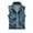 Blue, variant on purcolt Men's Casual Lapel Denim Vest Jacket Vintage Slim Fit Sleeveless Jeans Vests(Dark Blue, M)
