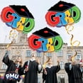 thumbnail image 5 of PMU Graduation Grad Cap Shape 28 Inch Mylar Balloon Pkg/5, 5 of 6