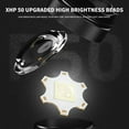 thumbnail image 6 of ICQOVD USB Rechargeable Telescopic LED Flashlight Aluminum Alloy Long Range Torch for Outdoor Adventure and Search, 6 of 8
