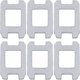 thumbnail image 1 of Paquete de 6 almohadillas de limpieza de repuesto para robot aspirador de ventanas Ecovacs Winbot W1 / W1 Pro, juego de accesorios de trapeador W1 Pro de microfibra lavable, 1 of 6