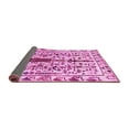 thumbnail image 2 of Ahgly Company Indoor Rectangle Abstract Pink Contemporary Area Rugs, 6' x 9', 2 of 4