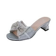 thumbnail image 4 of FLORAL Farrah Women's Wide Width Block Heel Dress Sandals, 4 of 10