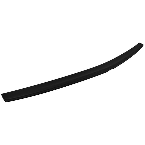 Ikon Motorsports Trunk Spoiler Compatible With 2010-2016 Mercedes-Benz E-Class W212 4-Door Sedan Matte Black ABS Plastic AMG Style Rear Spoiler Wing