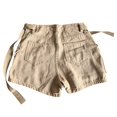 thumbnail image 5 of DHFJKG Women's Denim Mini Cargo Shorts Casual High Waisted Stretchy Jean Shorts With Multi Pockets Going Out Hot Pants, 5 of 5