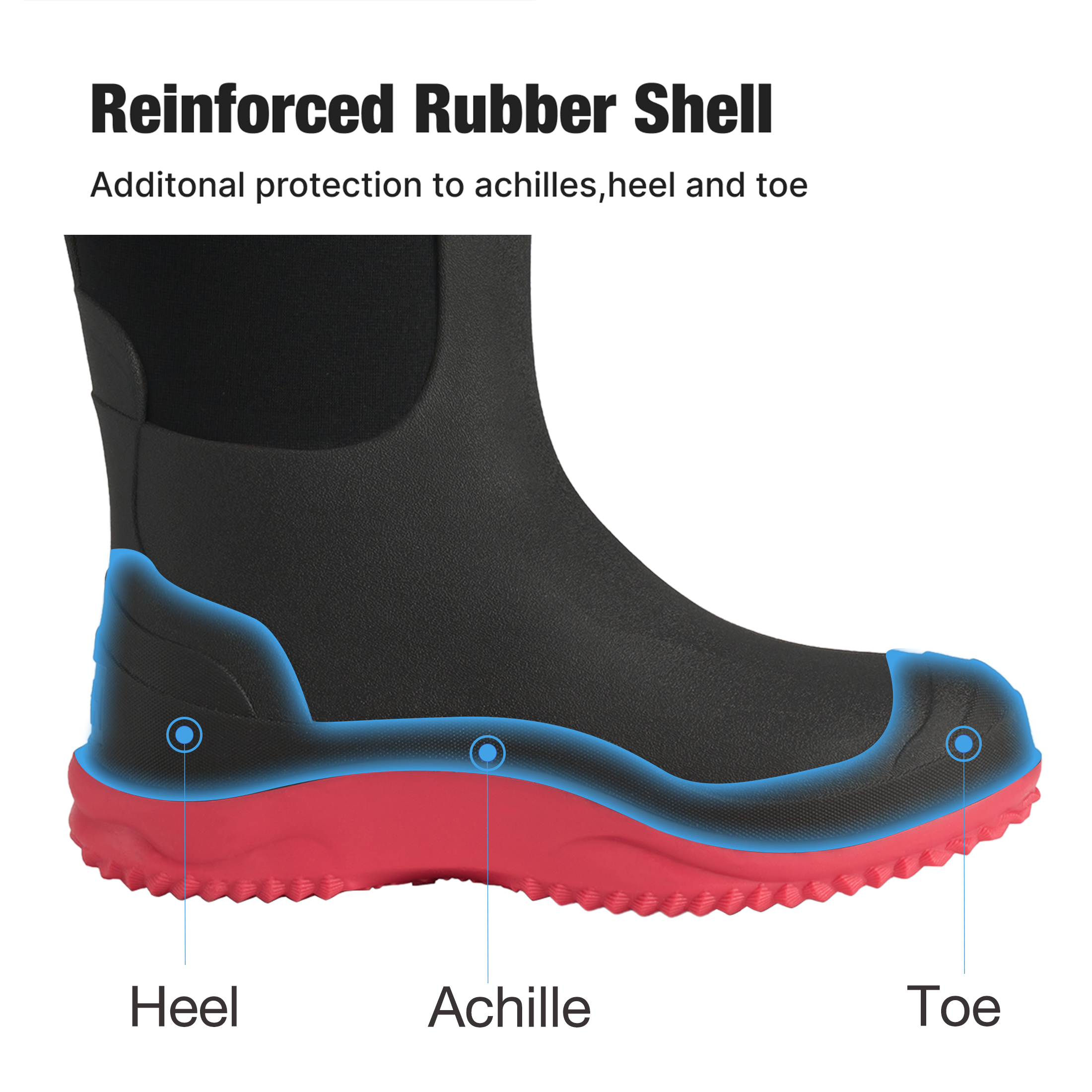 Smilin Women's Waterproof Neoprene Muck Boots photo 5