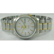 Seiko Mens SNKL47K White Stainless-Steel Automatic Fashion Watch