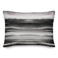 thumbnail image 2 of Creative Products Black Watercolor Waves 14x20 Indoor / Outdoor Pillow, 2 of 3