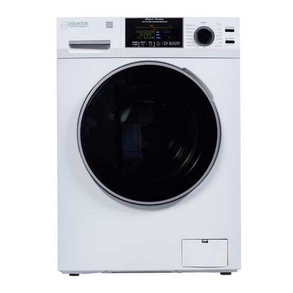 Pemberly Row CONVERTIBLE Washer-Dryer 18lb/1.9cf SANITIZE ALLERGEN Cycle 1400RPM