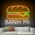 thumbnail image 4 of Handmadetneonsign Banh Mi Neon Sign, Vietnamese Food Wall Art Decor, Vietnamese Restaurant Wall Decor 67775, 4 of 5