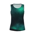 thumbnail image 3 of Picia Witch House On The Hill Pattern Women's Workout Tank Top,Breathable Activewear,Slim Fit Athletic Top,Versatile Workout Moisture-wicking top-Medium, 3 of 9