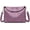 Purple, variant on Crossbody Bag for Women Shoulder Hobo Purse Roomy Leather Handbag Multi Pockets Messenger Satchel