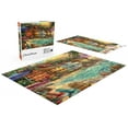 thumbnail image 2 of Buffalo Games 300-Piece Chuck Pinson Island Time Jigsaw Puzzle, 2 of 5